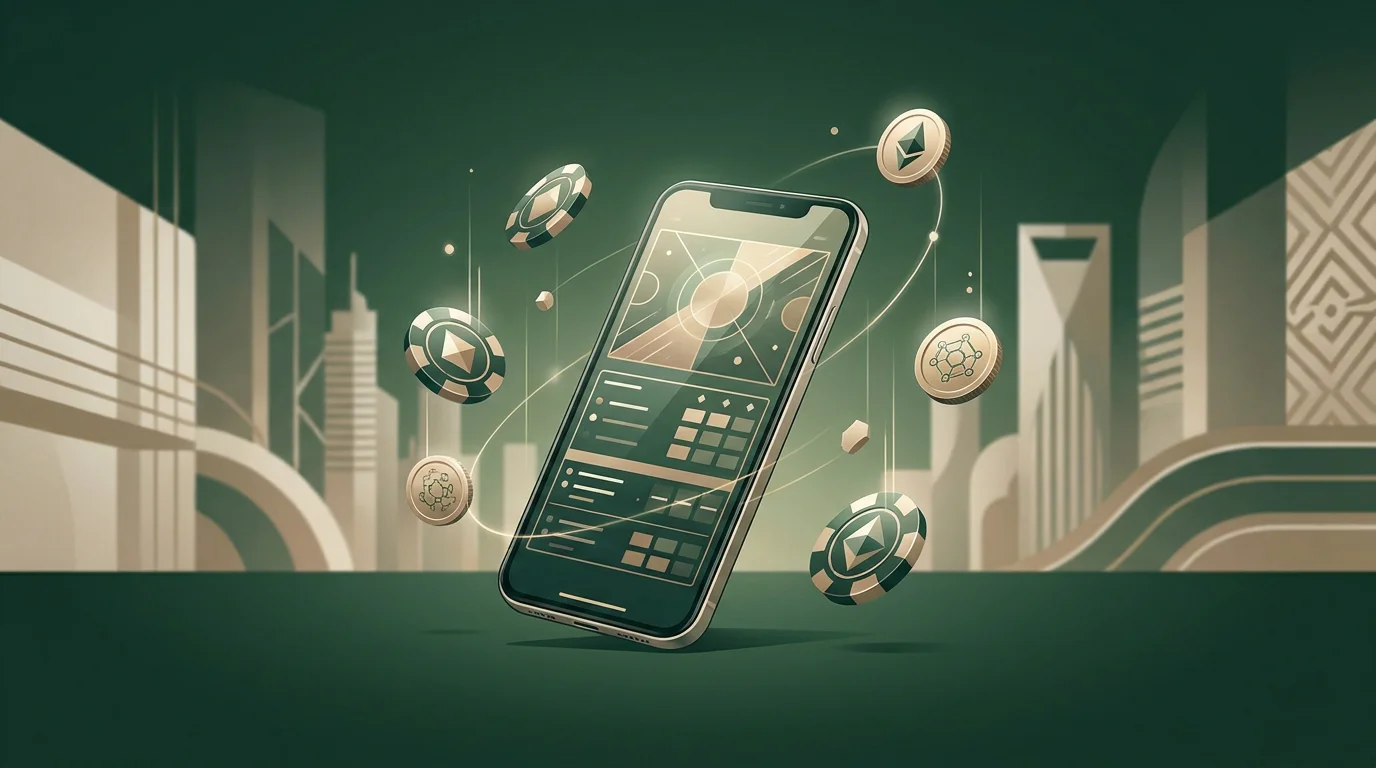 Ilustrasi editorial penggunaan CHEXX dari Malaysia dengan tema kripto, casino dan sportsbook